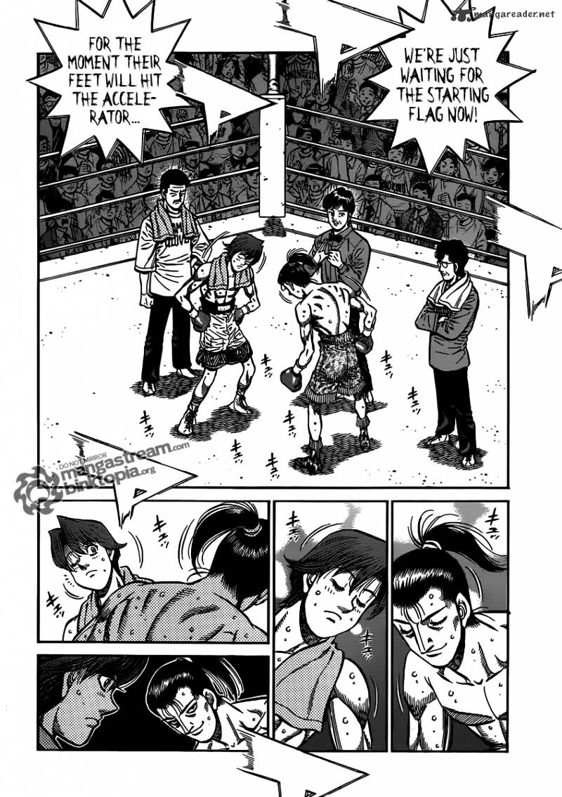 Hajime no Ippo: Fighting Spirit, Chapter 954 image 02